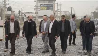 بازدیدمدیر کل مهندسی عمران سازمان بنادر 